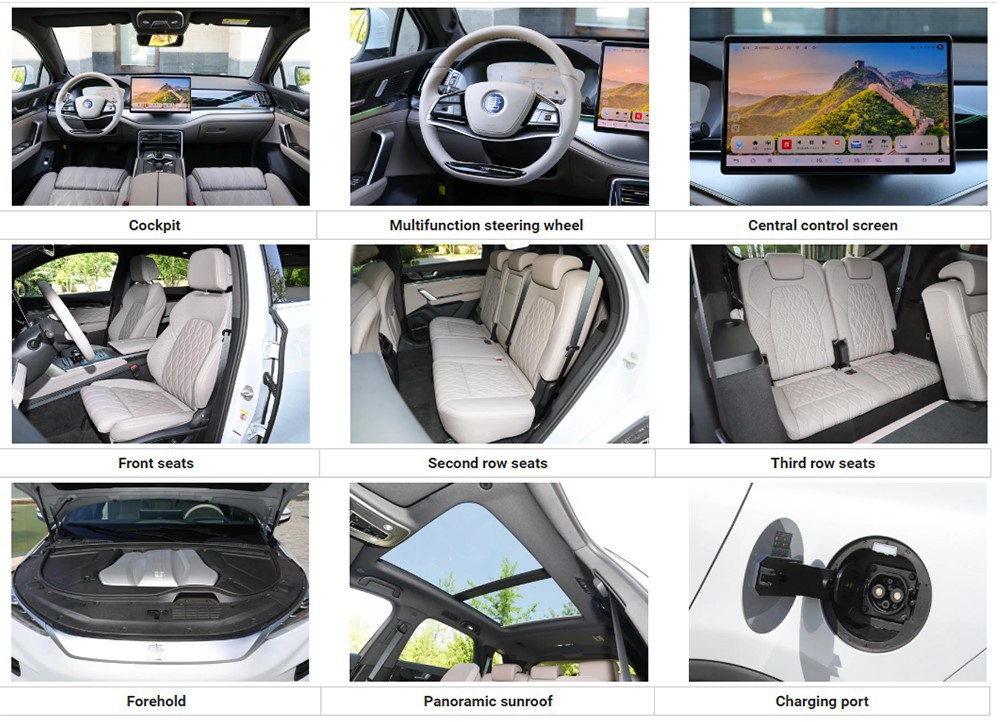BYD Tang EV Champion four-wheel drive version suv more details show BYD Tang EV Champion four-wheel drive version suv more details show